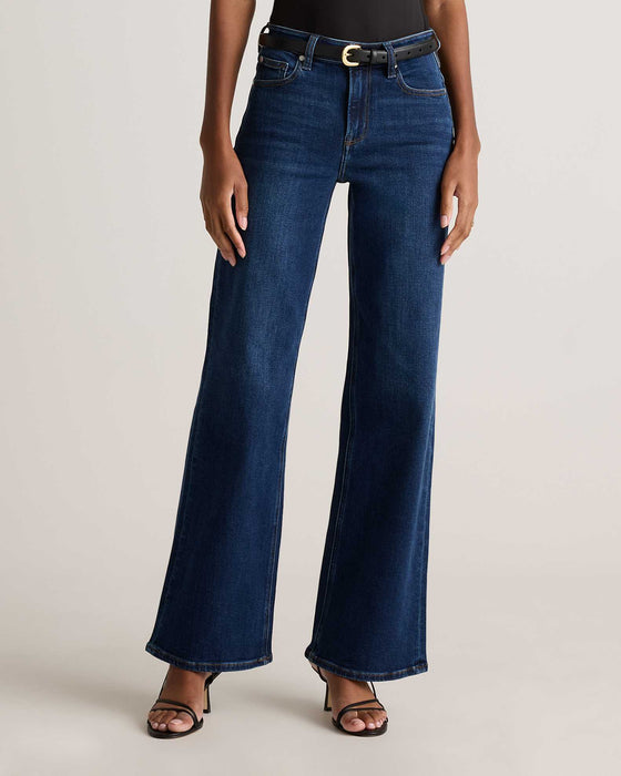 Quince Jeans Bella Stretch de pierna ancha - Quierox - Tienda Online