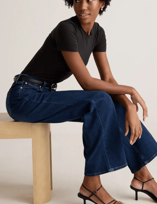 Quince Jeans Bella Stretch de pierna ancha - Quierox - Tienda Online