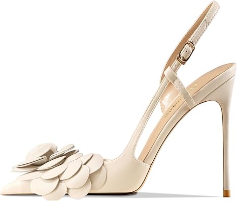 Qunvngutui - Sandalias de tacón alto para mujer, sexy, con punta puntiaguda - Quierox - Tienda Online