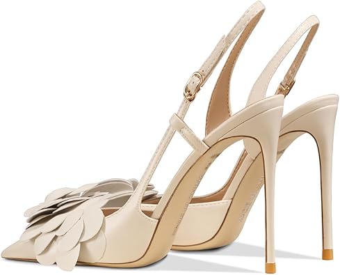 Qunvngutui - Sandalias de tacón alto para mujer, sexy, con punta puntiaguda - Quierox - Tienda Online