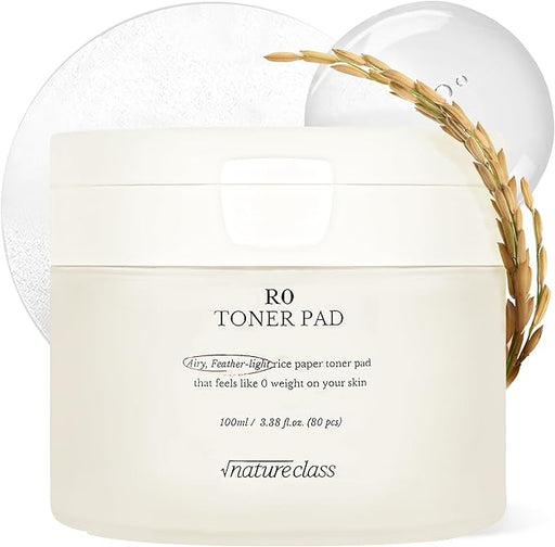R0 Almohadillas de tóner de arroz, gel de celulosa, hidratación sin irritación, 80pcs - Quierox - Tienda Online
