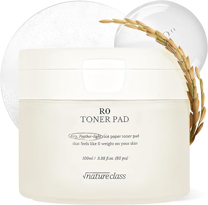 R0 Almohadillas de tóner de arroz, gel de celulosa, hidratación sin irritación, 80pcs - Quierox - Tienda Online