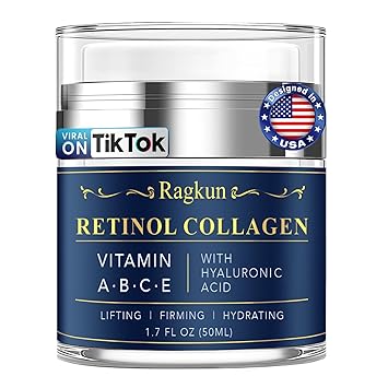 Ragkun Crema de retinol para la cara, colágeno para el cuello para tensar y reafirmar - Quierox - Tienda Online