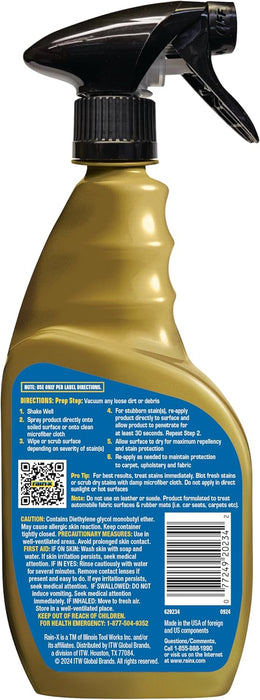 Rain-X 620234SRP Limpiador Repelente para Alfombras y Tapicería para Interiores de Automóviles y Más 16 Fl Oz - Quierox - Tienda Online