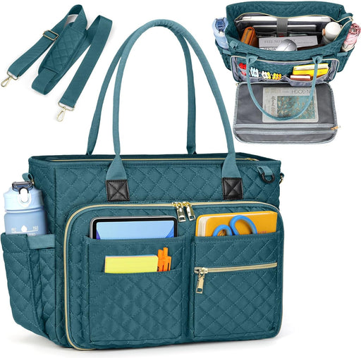 RAINSMORE Bolso tote para profesora para portátil de 15,6 pulgadas para mujer - Quierox - Tienda Online