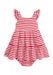 Ralph Lauren Top peplum de algodón jersey fruncido para bebé niña - Quierox - Tienda Online