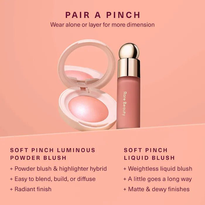 Rare Beauty Colorete líquido Soft Pinch 7.5ml - Quierox - Tienda Online