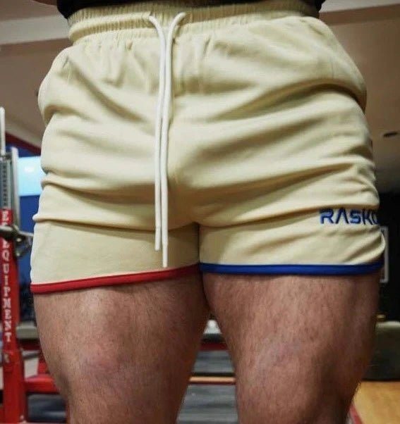 RASKOL Pantalones cortos clásicos retro color crema (EDICIÓN LIMITADA) - Quierox - Tienda Online