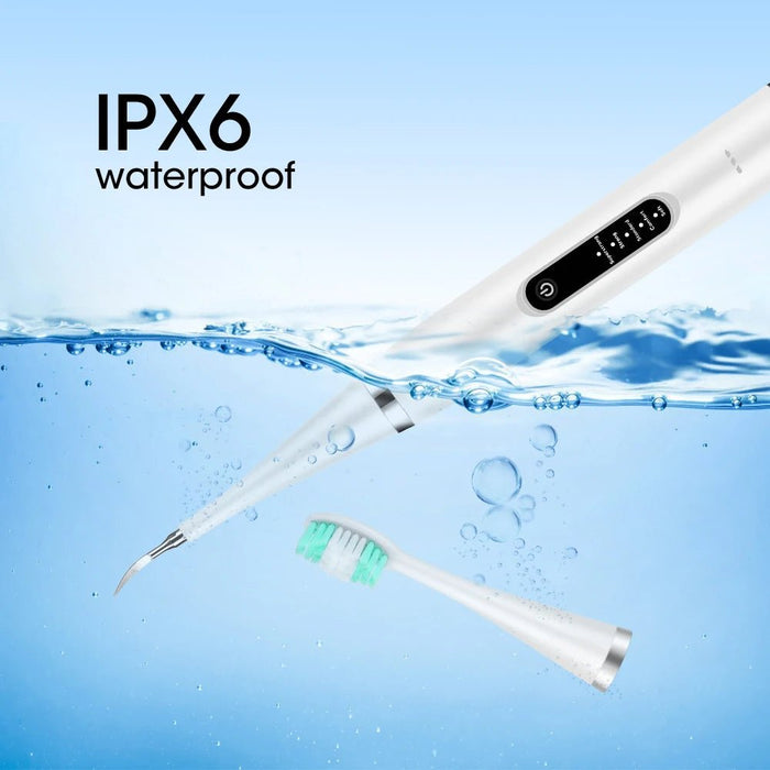 Raspador dental eléctrico para eliminar manchas de sarro y cálculo dental. Limpiador eléctrico de placa dental - Quierox - Tienda Online