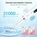 Raspador dental eléctrico para eliminar manchas de sarro y cálculo dental. Limpiador eléctrico de placa dental - Quierox - Tienda Online