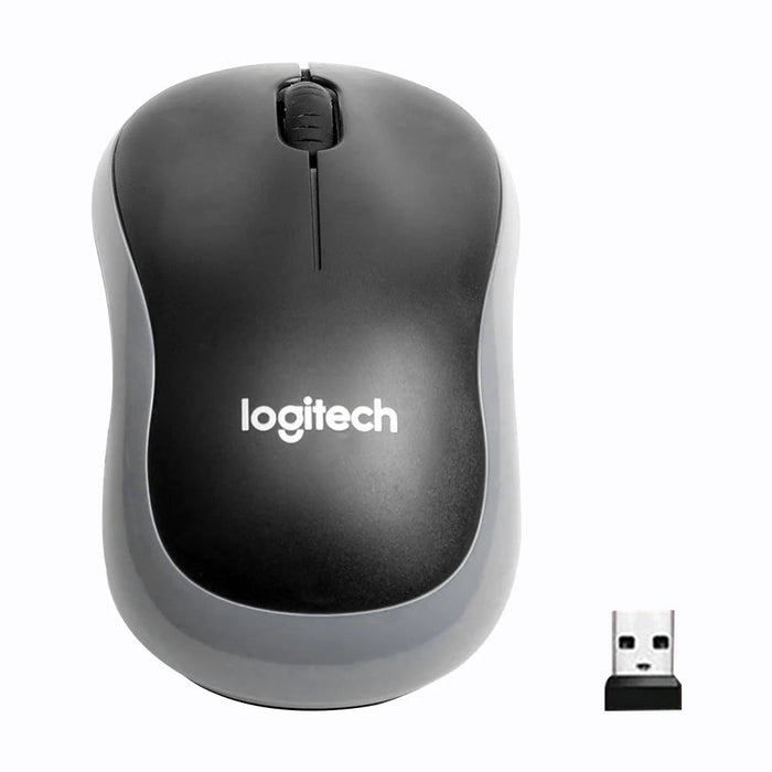 Ratón inalámbrico Logitech M185 M186 con receptor USB de 2,4 GHz, 1000 DPI - Quierox - Tienda Online