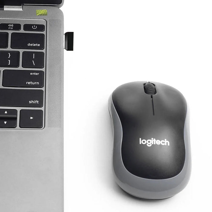 Ratón inalámbrico Logitech M185 M186 con receptor USB de 2,4 GHz, 1000 DPI - Quierox - Tienda Online