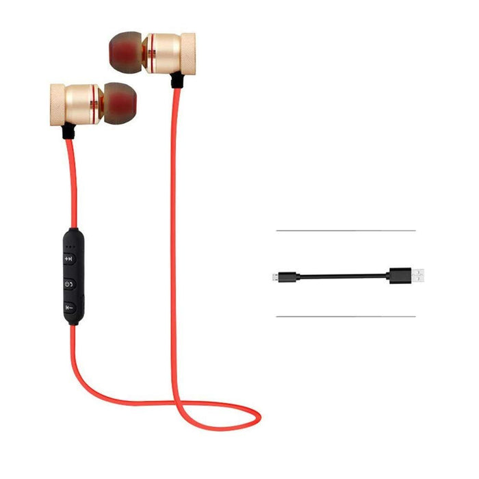 Raw - Max M5 Auriculares Inalámbricos Bluetooth Sin Cable Deep Bass Deportes - Quierox - Tienda Online