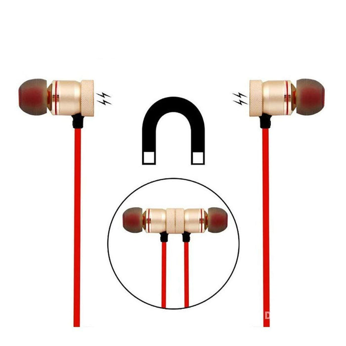 Raw - Max M5 Auriculares Inalámbricos Bluetooth Sin Cable Deep Bass Deportes - Quierox - Tienda Online