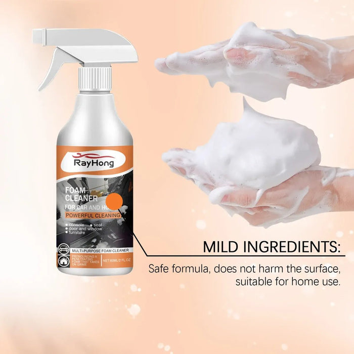 Rayhong Limpiador de espuma multiusos para coches (set de 60 ml) - Quierox - Tienda Online