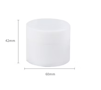 Recipiente de plástico para crema facial y cosmética, de polipropileno de doble pared - Quierox - Tienda Online