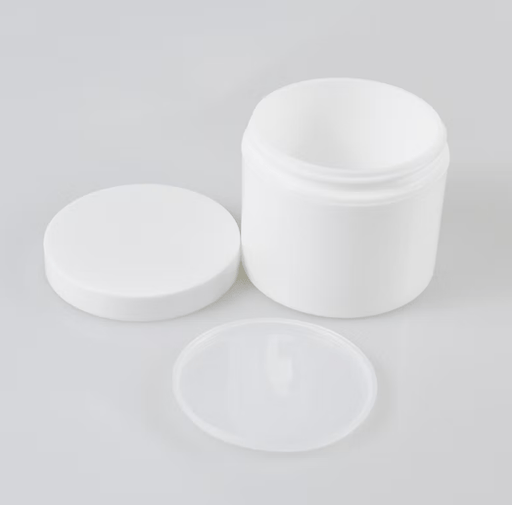 Recipiente de plástico para crema facial y cosmética, de polipropileno de doble pared - Quierox - Tienda Online