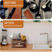 Recipientes para Utensilios de Madera Rústica con 3 Compartimentos para Encimera de Cocina - Quierox - Tienda Online