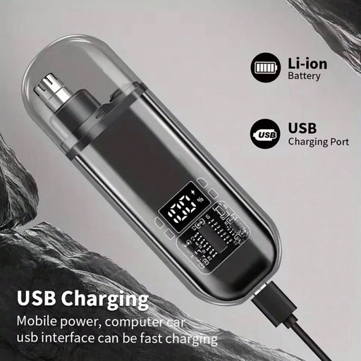 Recortador eléctrico recargable de pelo de la nariz de 150mAh - Quierox - Tienda Online