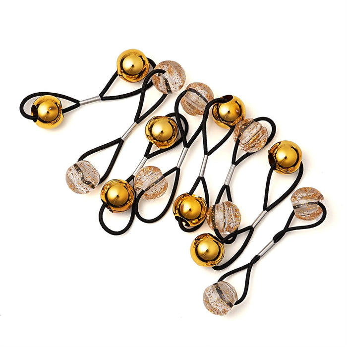 RED by Kiss 8 ligas para el pelo de bola DORADA Y TRANSPARENTE - Quierox - Tienda Online