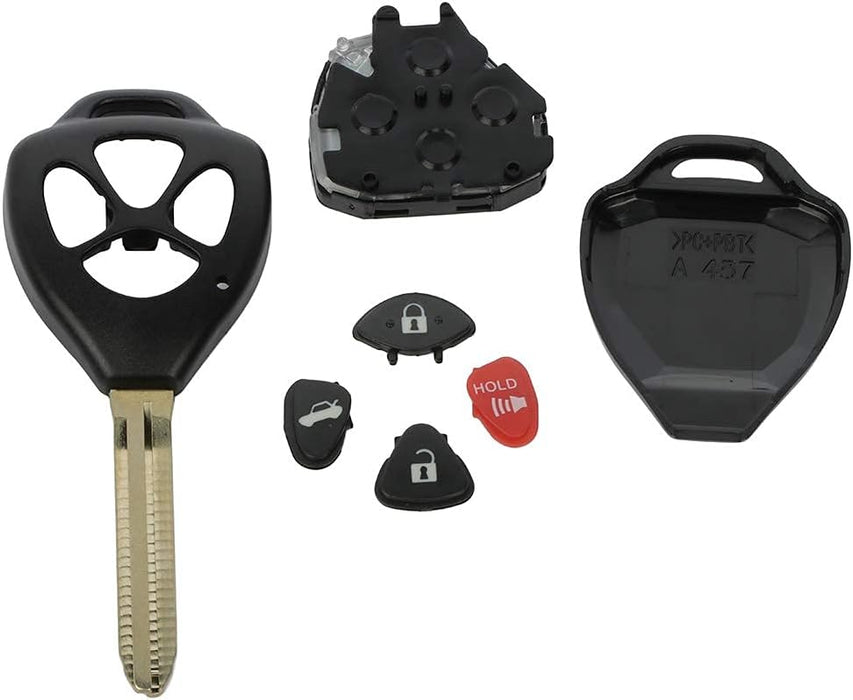 Reemplazo de llavero remoto de encendido para Corolla 2010 2011 2012 2013 GQ4 - 29T 4 botones 1 llavero - Quierox - Tienda Online