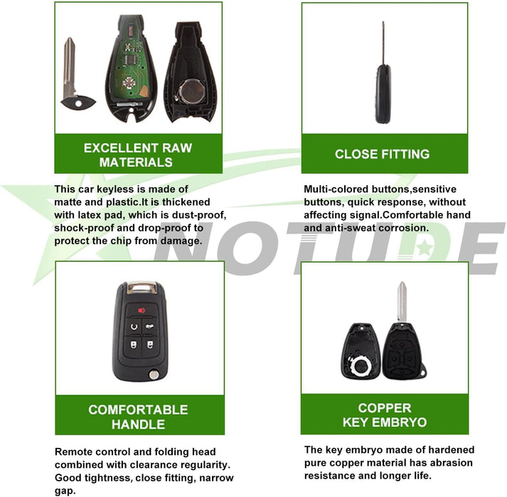 Reemplazo de llavero remoto de encendido para Corolla 2010 2011 2012 2013 GQ4 - 29T 4 botones 1 llavero - Quierox - Tienda Online