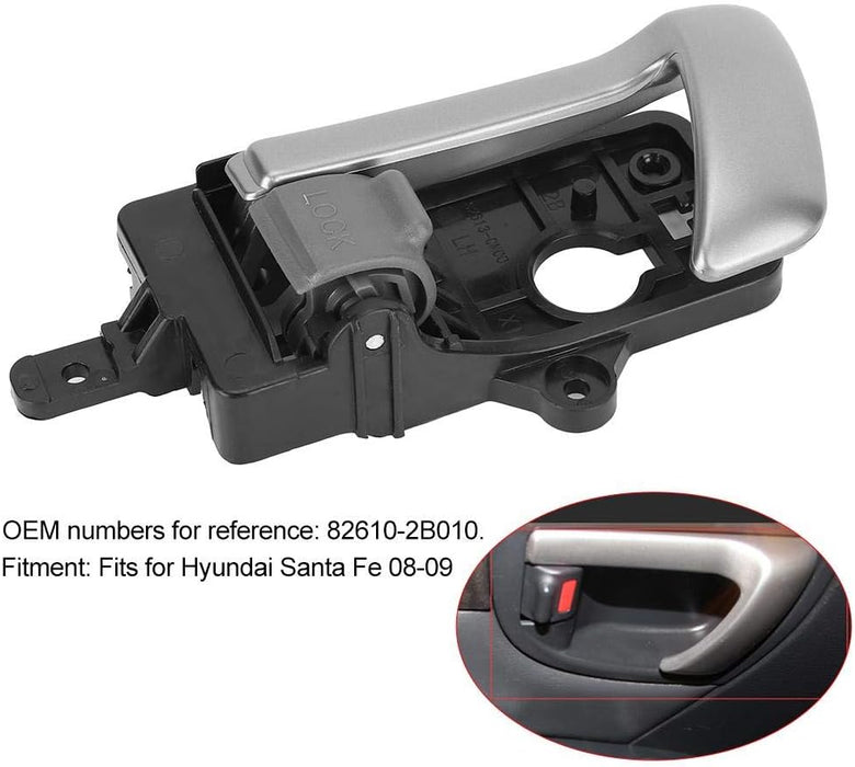 Reemplazo de manija de puerta delantera izquierda interior para Hyundai Santa Fe 08-09 - Quierox - Tienda Online