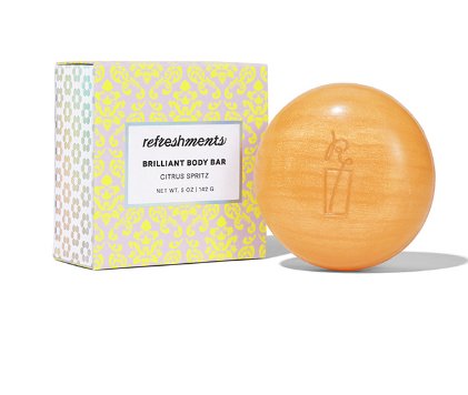 REFRESHMENTS Barra de cuerpo brillante, olor Citrus Spritz, 142g - Quierox - Tienda Online