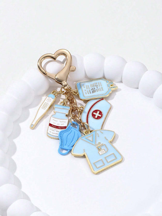 Regalo y recuerdo del Día de la Enfermera: mascarilla, uniforme de enfermera y llavero - Quierox - Tienda Online