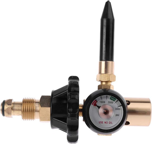 Regulador de latón del inflador del globo del látex del helio con el indicador de presión para el tanque G5/8 - Quierox - Tienda Online