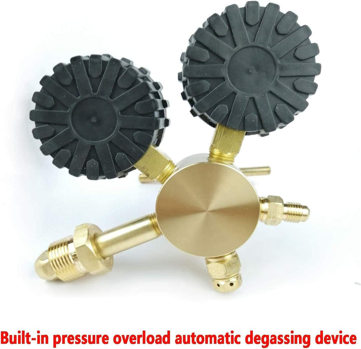 Regulador de nitrógeno, cuerpo de latón, etapa única, 0 - 1400PSI - Quierox - Tienda Online