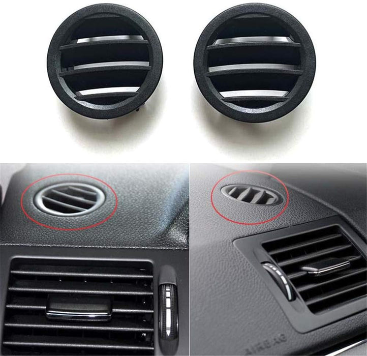 Rejilla de ventilación de aire acondicionado para automóvil, pequeña, redonda, izquierda - Quierox - Tienda Online