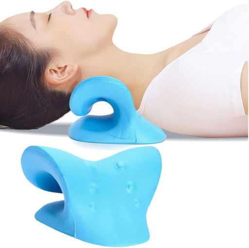 Relajante de cuello y hombros, dispositivo de tracción de masaje de vértebras cervicales para aliviar el dolor de ATM - Quierox - Tienda Online