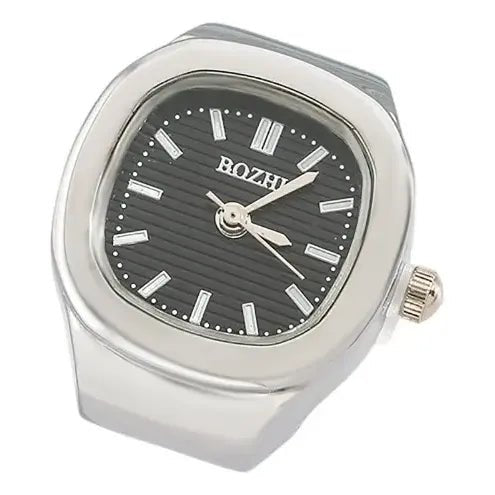 Reloj Anillo Cuadrado Romano Vintage de Cuarzo - Quierox - Tienda Online