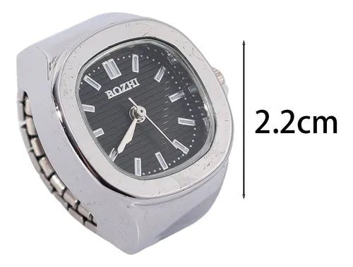 Reloj Anillo Cuadrado Romano Vintage de Cuarzo - Quierox - Tienda Online