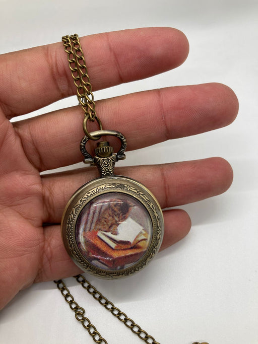 Reloj de bolsillo de cuarzo con diseño de cúpula de cristal para hombres y mujeres - Quierox - Tienda Online