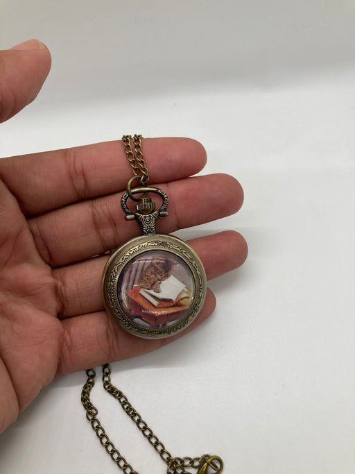 Reloj de bolsillo de cuarzo con diseño de cúpula de cristal para hombres y mujeres - Quierox - Tienda Online