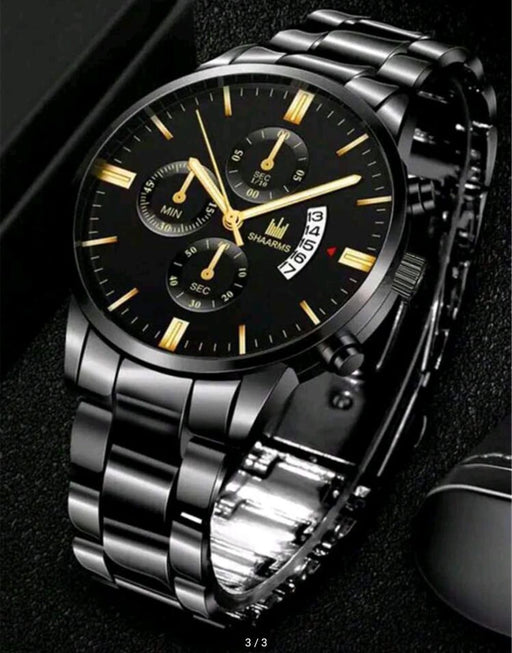 Reloj de cuarzo con correa de acero inoxidable - Quierox - Tienda Online