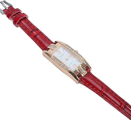 Reloj de cuarzo con decoración de diamantes de imitación, elegante reloj de pulsera - Quierox - Tienda Online