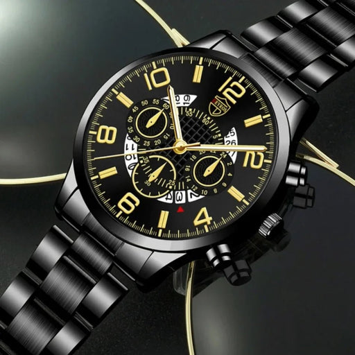 Reloj de lujo a la moda para hombre, reloj analógico de aleación redonda para hombre - Quierox - Tienda Online