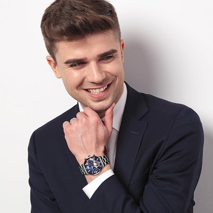 Reloj de Lujo para Hombres ,Movimiento de Cuarzo - Quierox - Tienda Online
