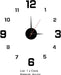 Reloj de pared con pegatinas decorativas y preciso, silencioso, 3D - Quierox - Tienda Online