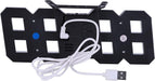 Reloj de pared LED 3D JAWSEU, despertador digital LED 3D - Quierox - Tienda Online