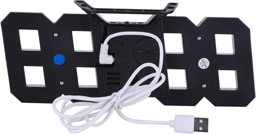 Reloj de pared LED 3D JAWSEU, despertador digital LED 3D - Quierox - Tienda Online