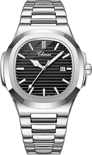 Reloj de pulsera de cuarzo analógico cuadrado para hombre - Quierox - Tienda Online