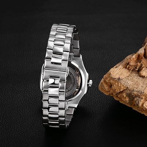 Reloj de pulsera de cuarzo analógico cuadrado para hombre - Quierox - Tienda Online