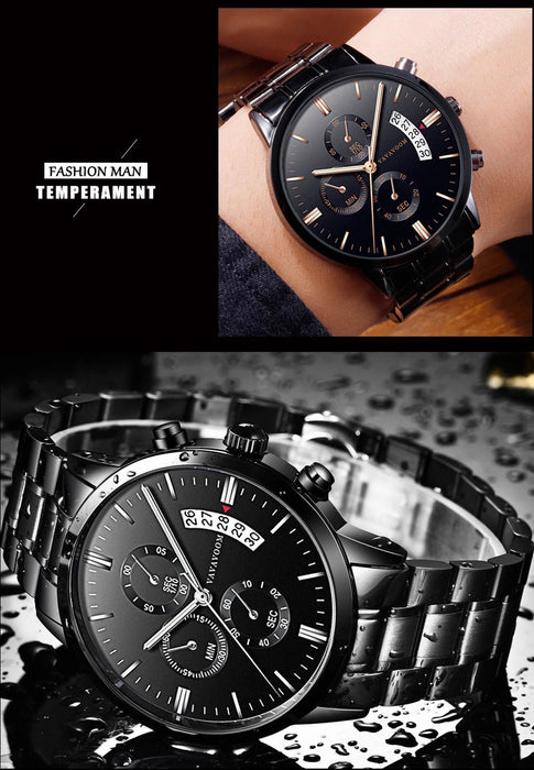 Reloj de regalo para el Día del Padre con placa con mensaje, ideal como regalo - Quierox - Tienda Online