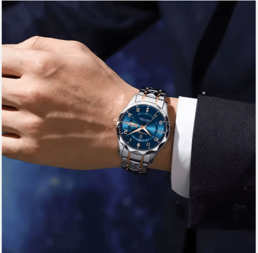 Reloj deportivo con fecha y día de la semana de alta calidad, para hombre - Quierox - Tienda Online