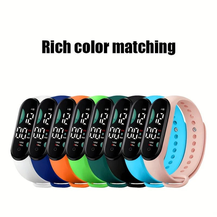 Reloj Deportivo con Pantalla Táctil para Estudiantes - Correa de Silicona Duradera - Quierox - Tienda Online