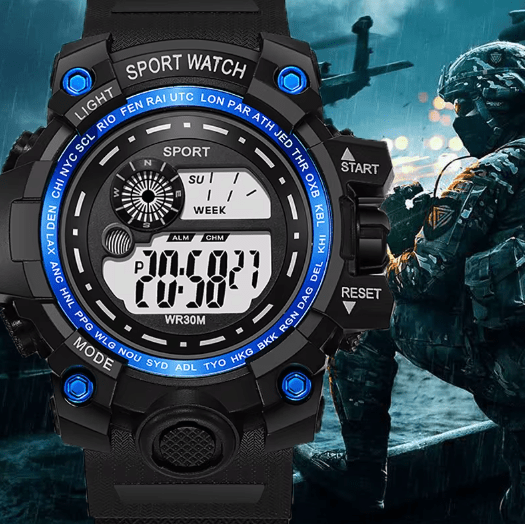 Relojes Deportivos Reloj Digital Pulsera Numeros Grandes Relojes